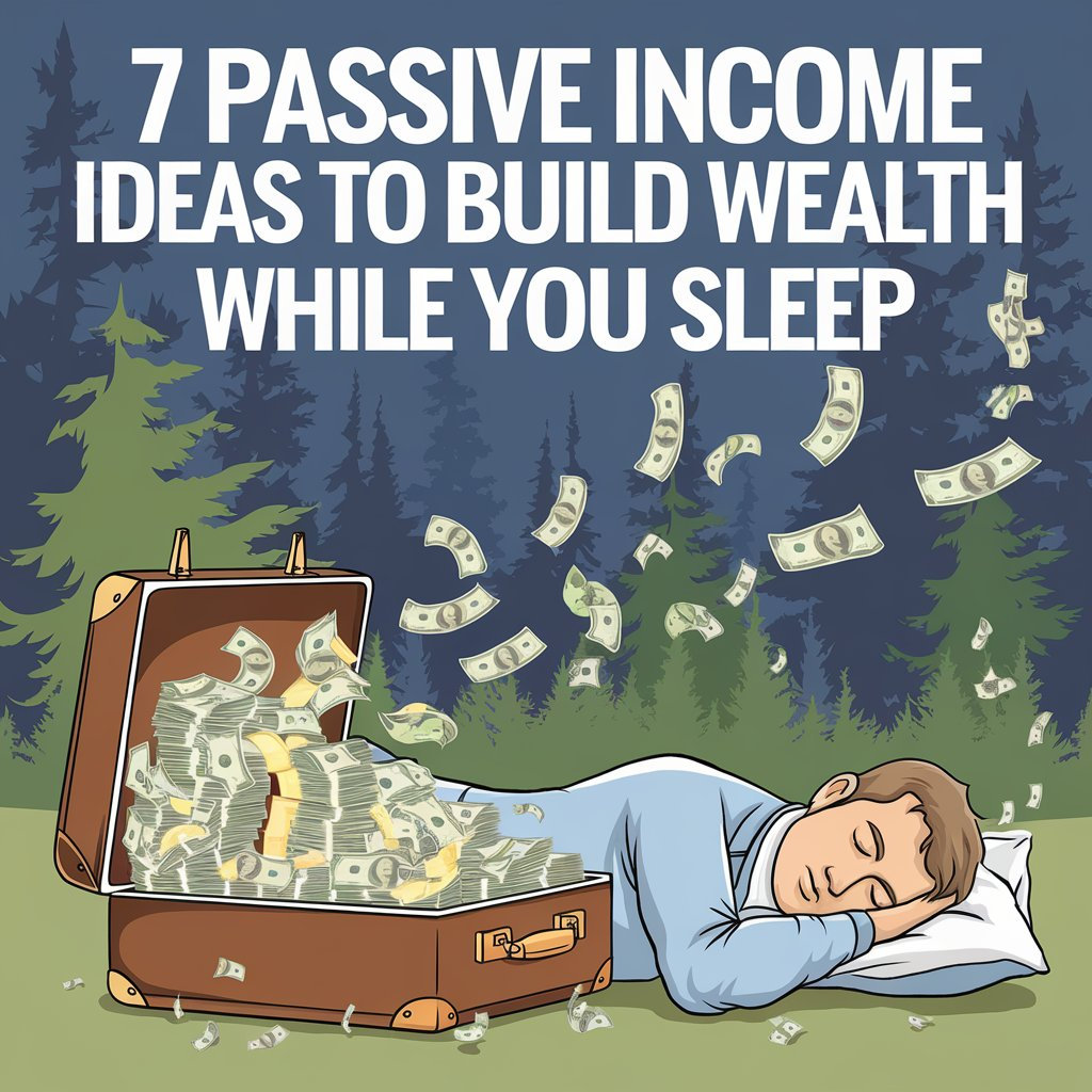 7 Passive Income Ideas to Build Wealth While You Sleep