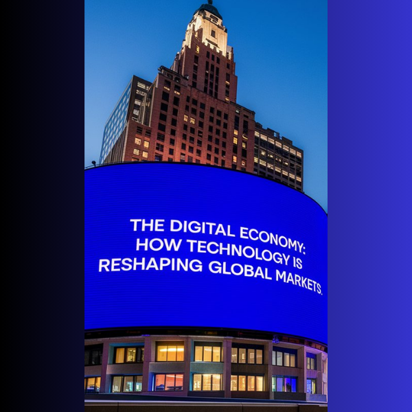 The Digital Economy: How Technology is Reshaping Global Markets