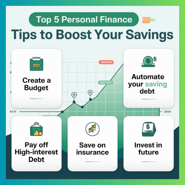 Top 5 Personal Finance Tips to Boost Your Savings