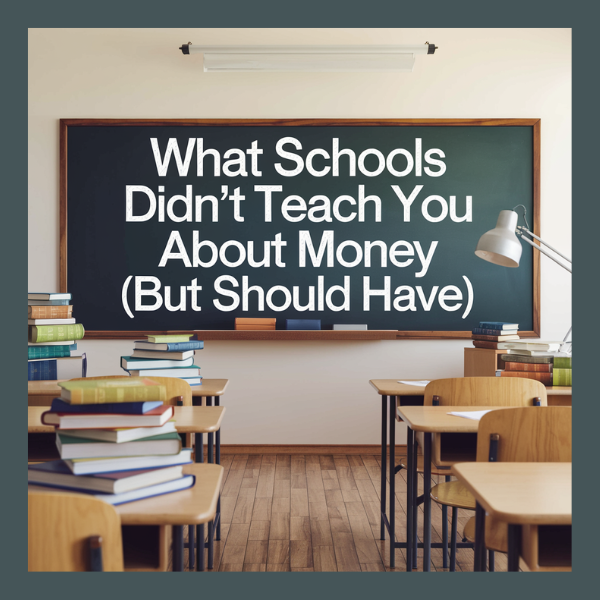 What Schools Didn’t Teach You About Money (But Should Have)