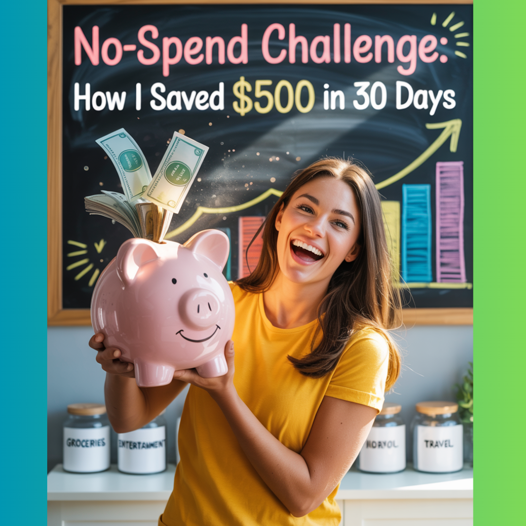 No-Spend Challenge: How I Saved $500 in 30 Days